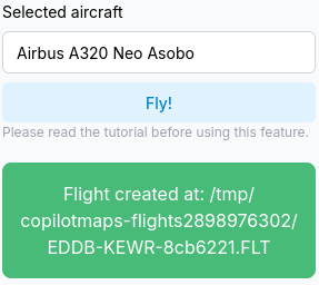 flight loaded screenshot