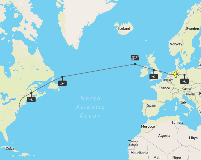 flight path screenshot